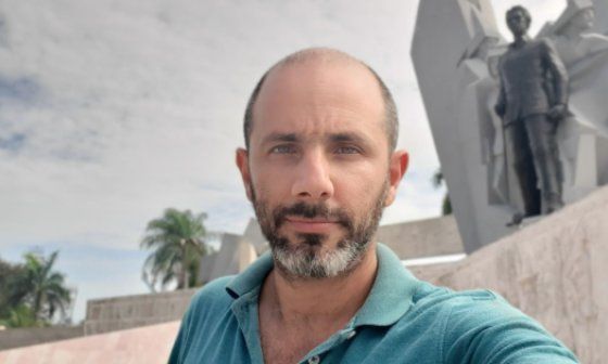 Periodista cubano Henry Constantin.