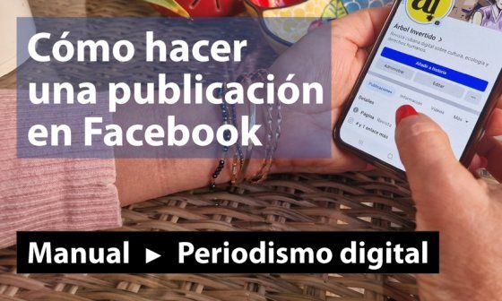 Pauta periodismo post redes facebook arbol invertido manual periodismo