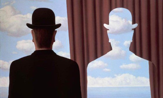 René Magritte: "La Décalcomanie" (1966).
