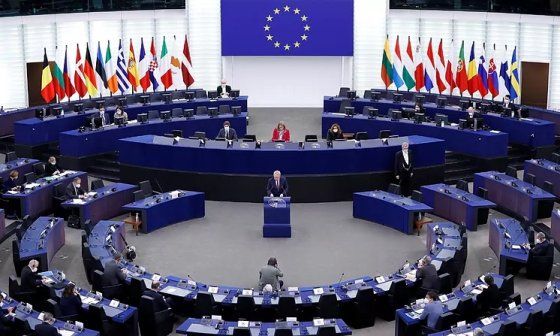 Sesión del Parlamento Europeo.
