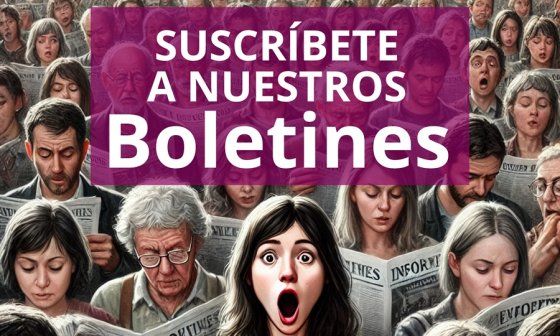 Diseño suscríbete a nuestros boletines electrónicos