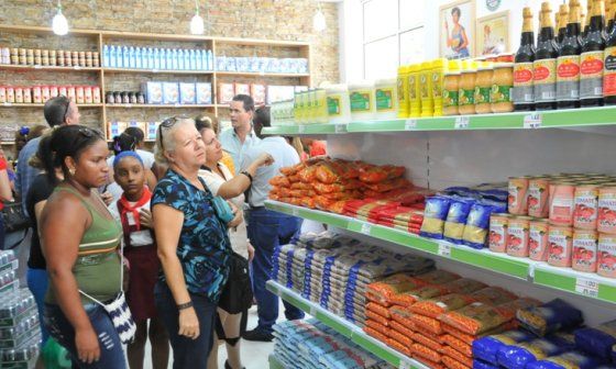 Tienda en Cuba.