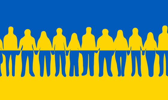 Bandera de Ucrania.