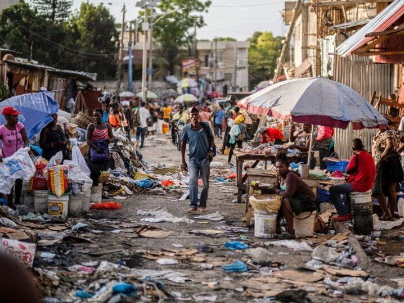 Contaminación en Haití.
