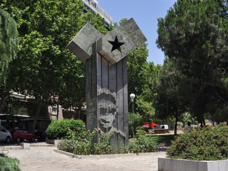 Monumento a José Martí en Madrid.