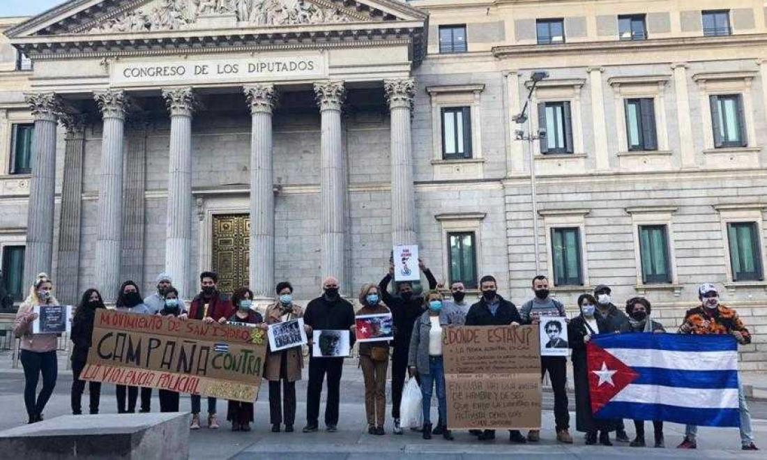 Protesta en Madrid, día 2.